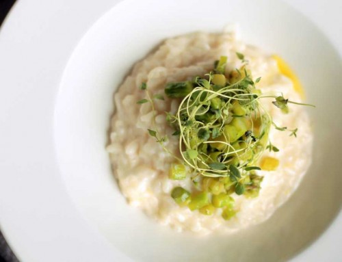 Sitruunarisotto rakastaa Rieslingiä